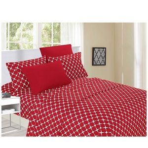 Elegant Comfort Softest Coziest 6-Piece Bed Sheets